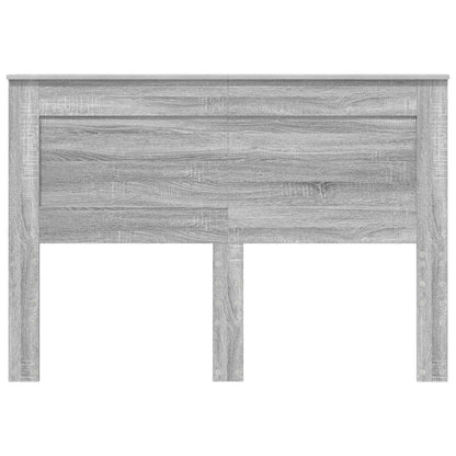 Kopfteil mit Kopfteil Graues Sonoma 160 cm Holzwerkstoff
