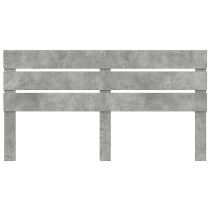 Kopfteil Beton Grau 200 cm Holzwerkstoff