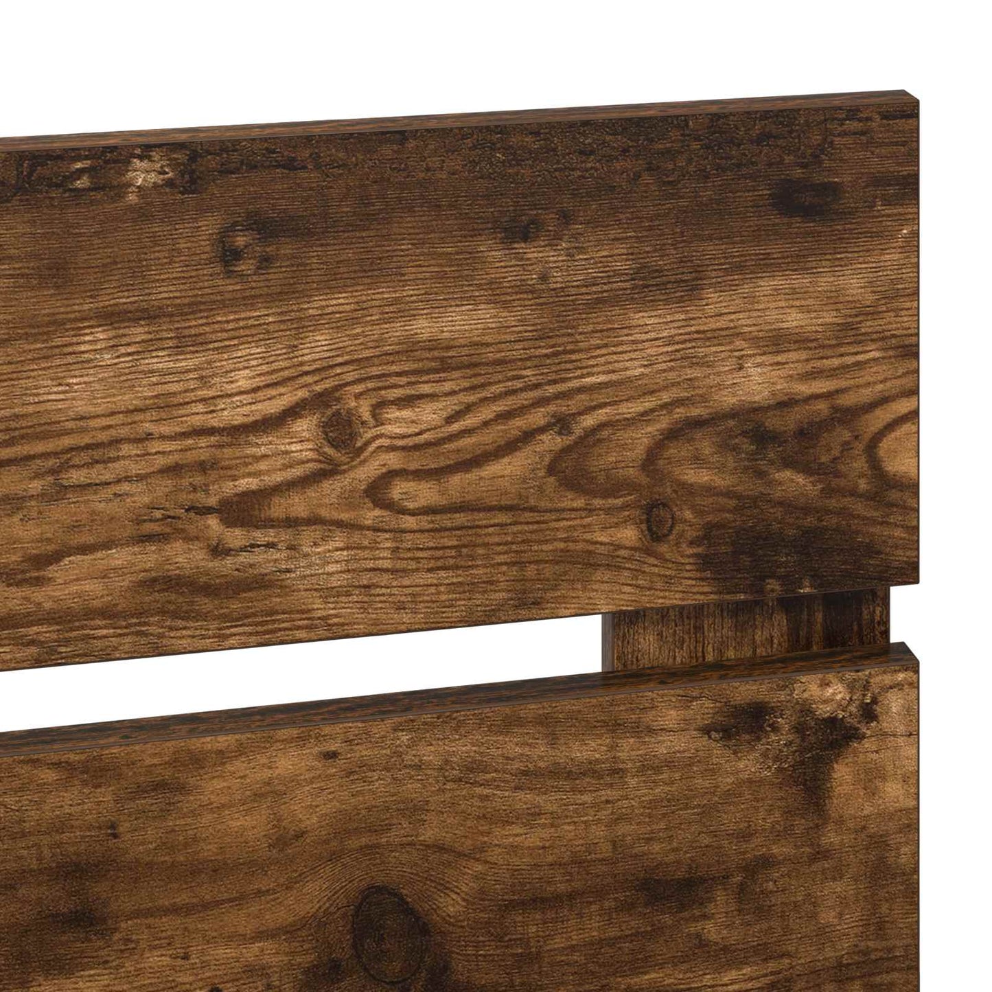 Kopfteil Geräucherte Eiche 200 cm Holzwerkstoff