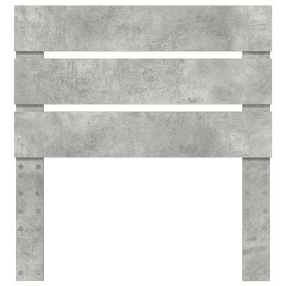 Kopfteil Beton Grau 100 cm Holzwerkstoff