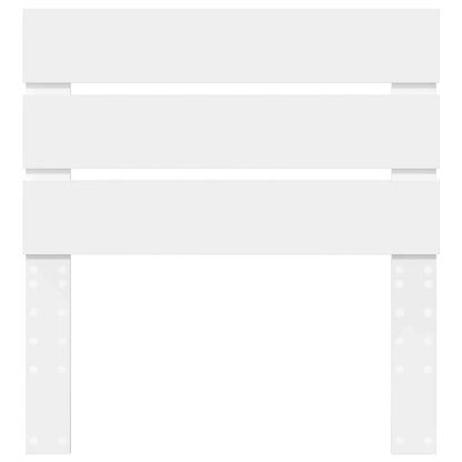 Kopfteil Weiß 90 cm Holzwerkstoff