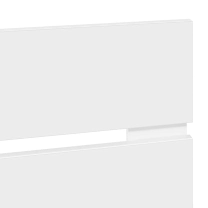 Kopfteil Weiß 80 cm Holzwerkstoff