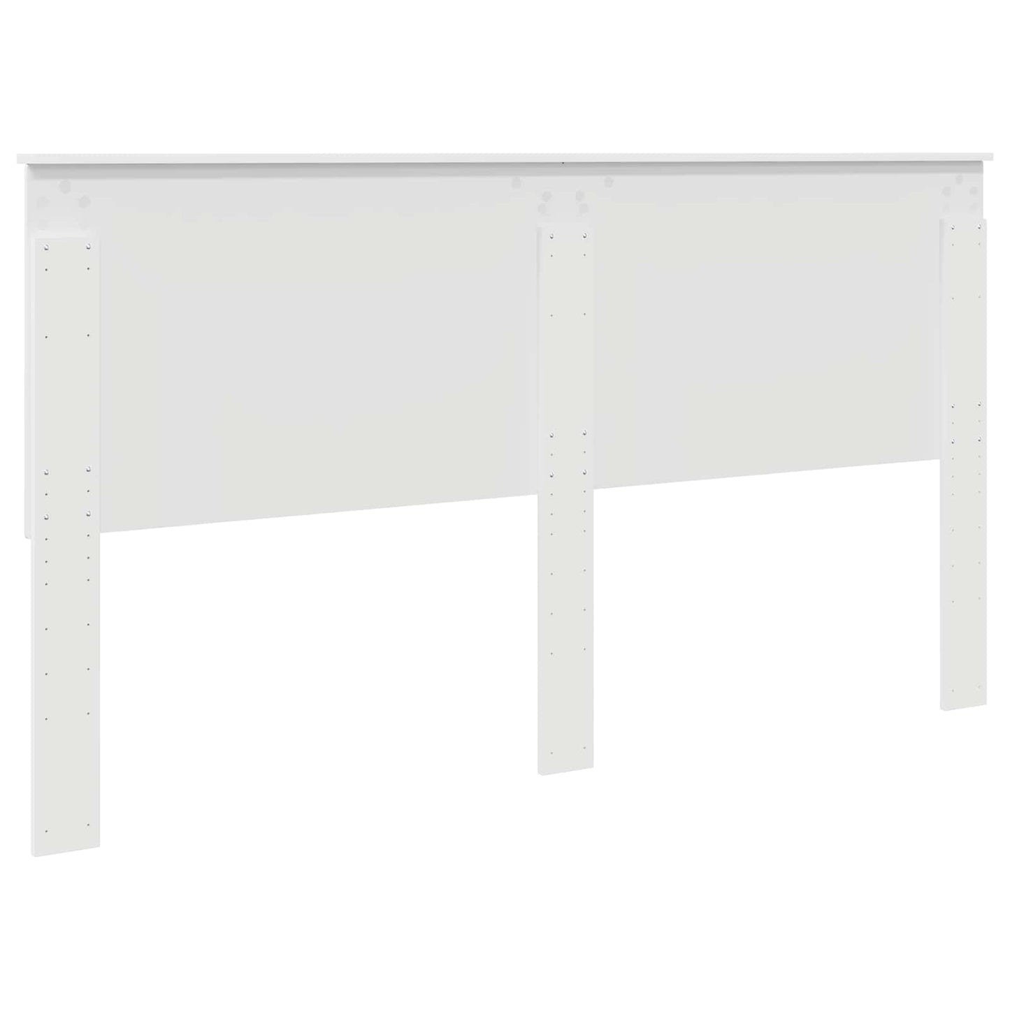 Kopfteil Weiß Holzwerkstoff