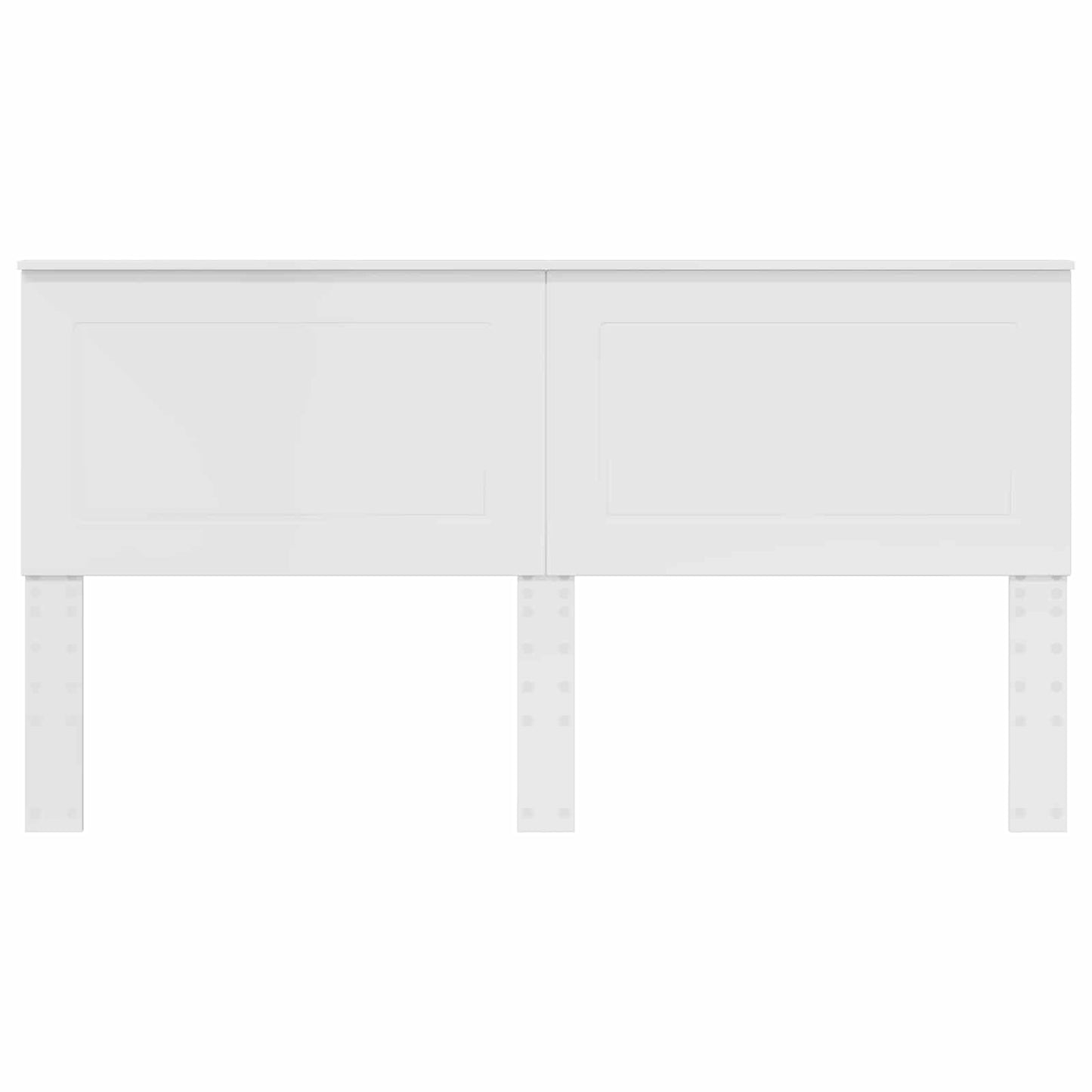 Kopfteil Glänzend Weiß Holzwerkstoff