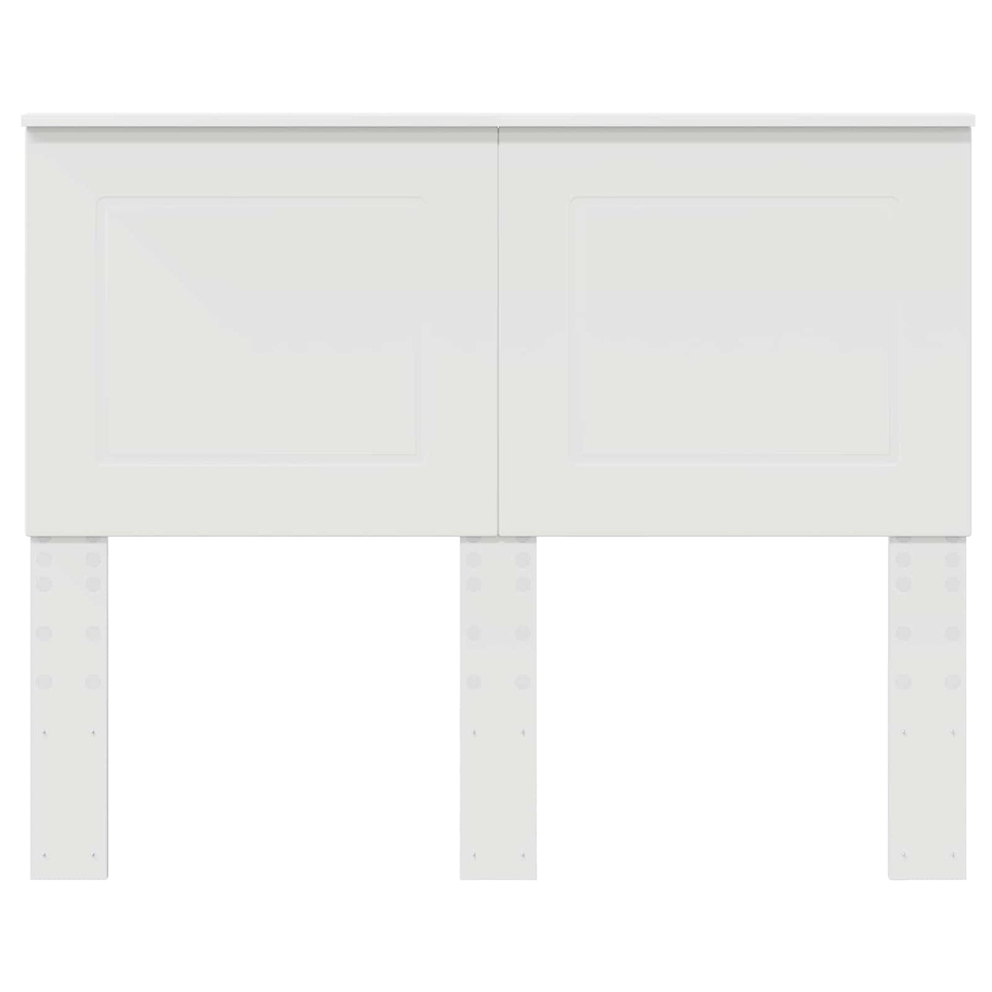 Kopfteil Weiß Holzwerkstoff