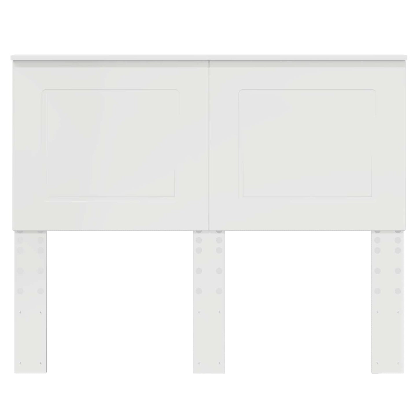 Kopfteil Glänzend Weiß Holzwerkstoff