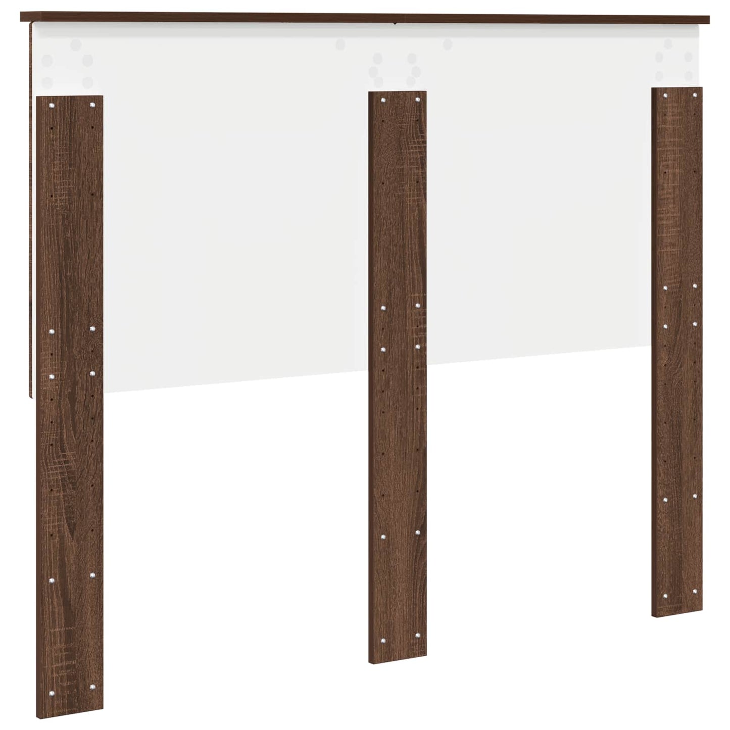 Kopfteil Braun Eichen-Optik Holzwerkstoff