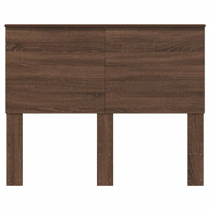 Kopfteil Braun Eichen-Optik Holzwerkstoff