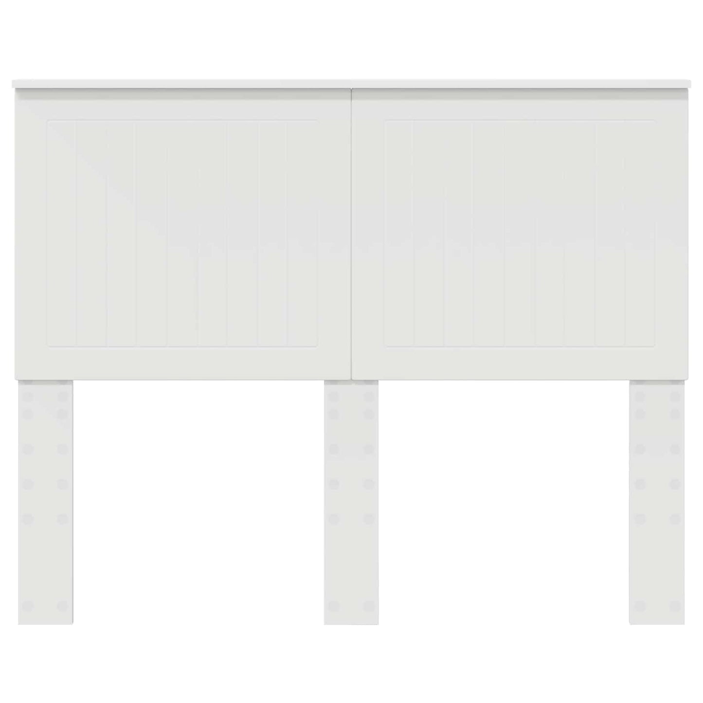 Kopfteil mit Kopfteil Weiß 120 cm Holzwerkstoff