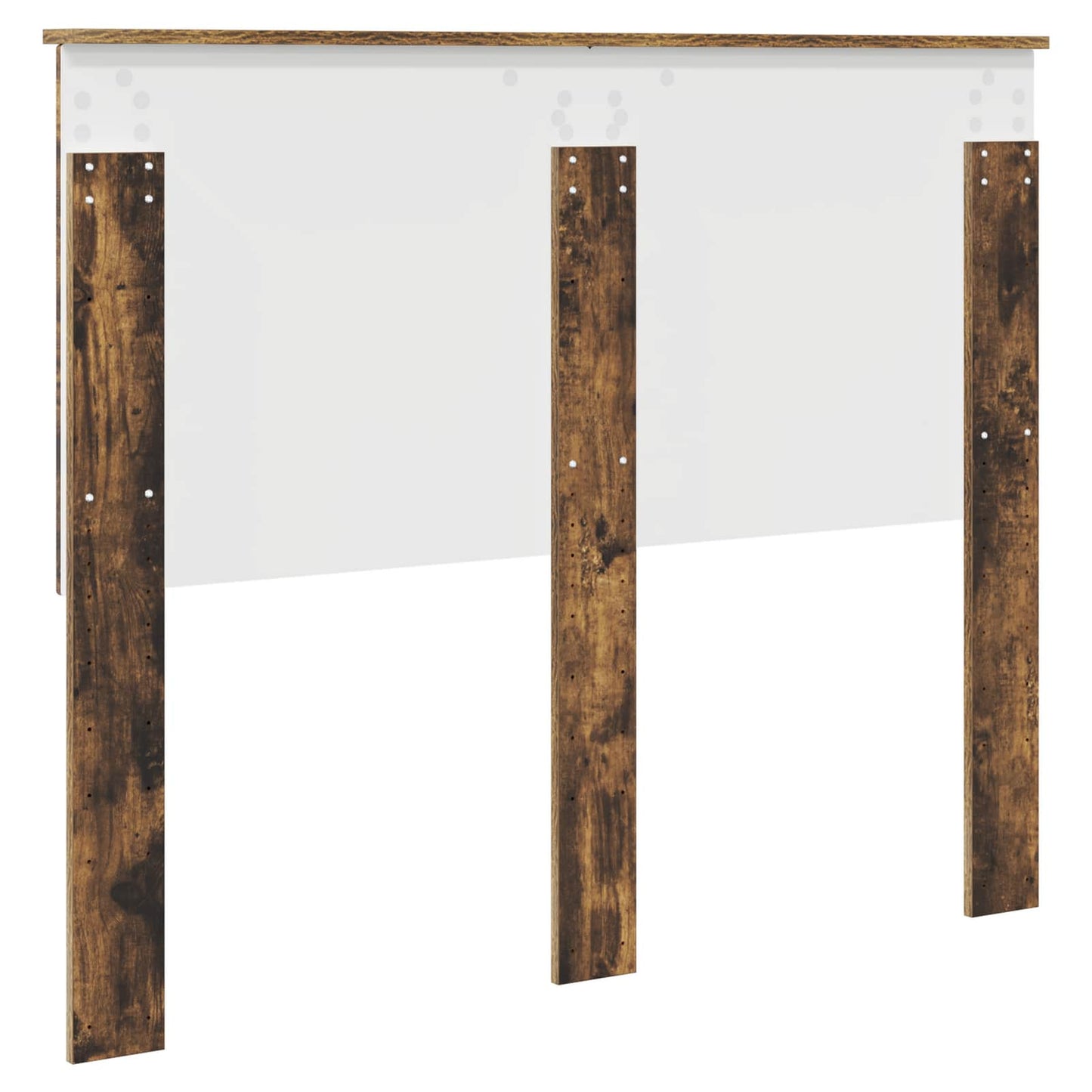 Kopfteil mit Kopfteil Geräucherte Eiche 120 cm Holzwerkstoff