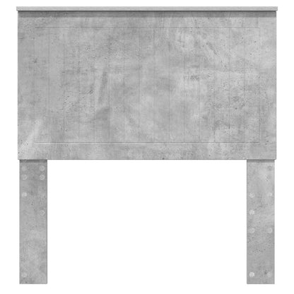 Kopfteil mit Kopfteil Beton Grau 90 cm Holzwerkstoff