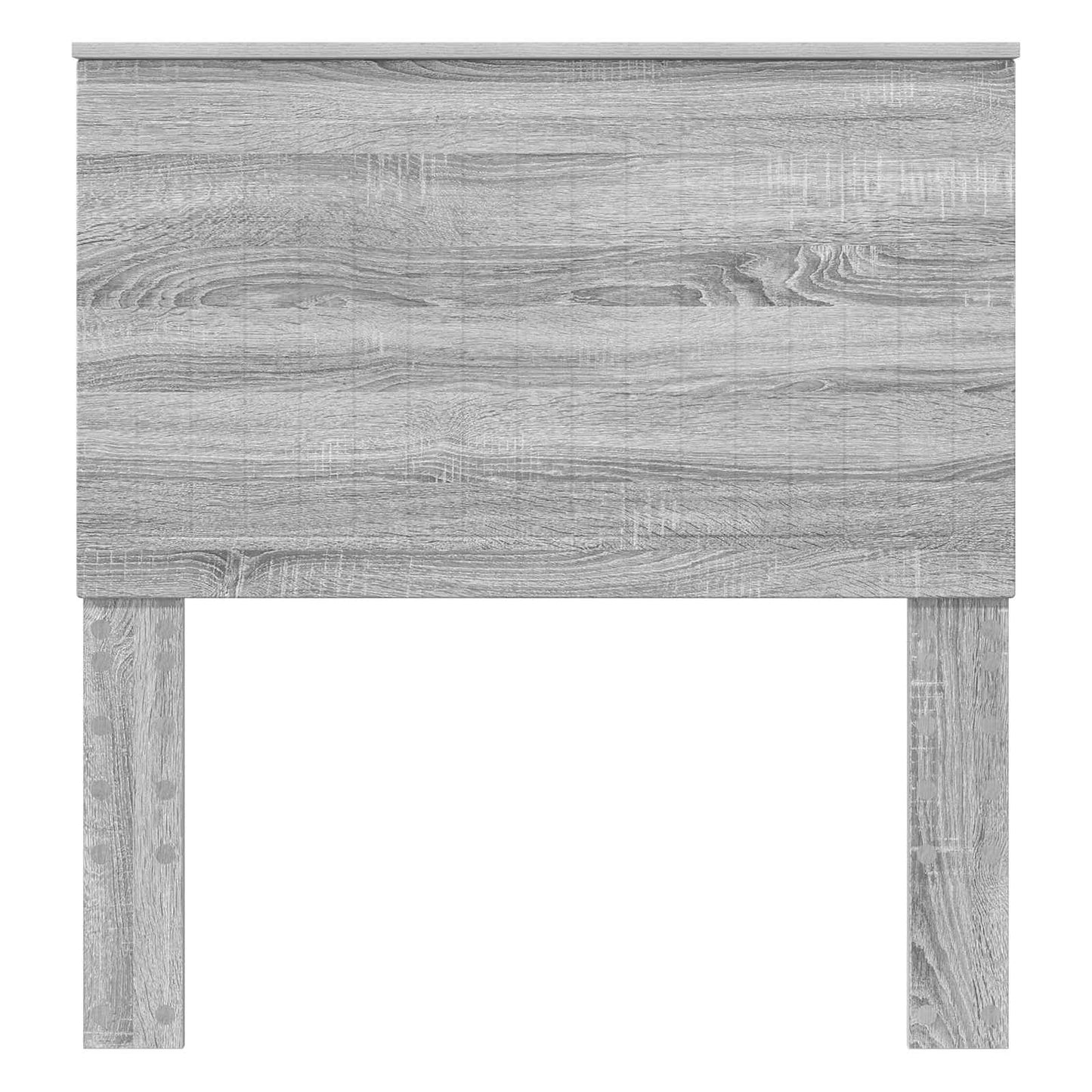 Kopfteil mit Kopfteil Graues Sonoma 90 cm Holzwerkstoff