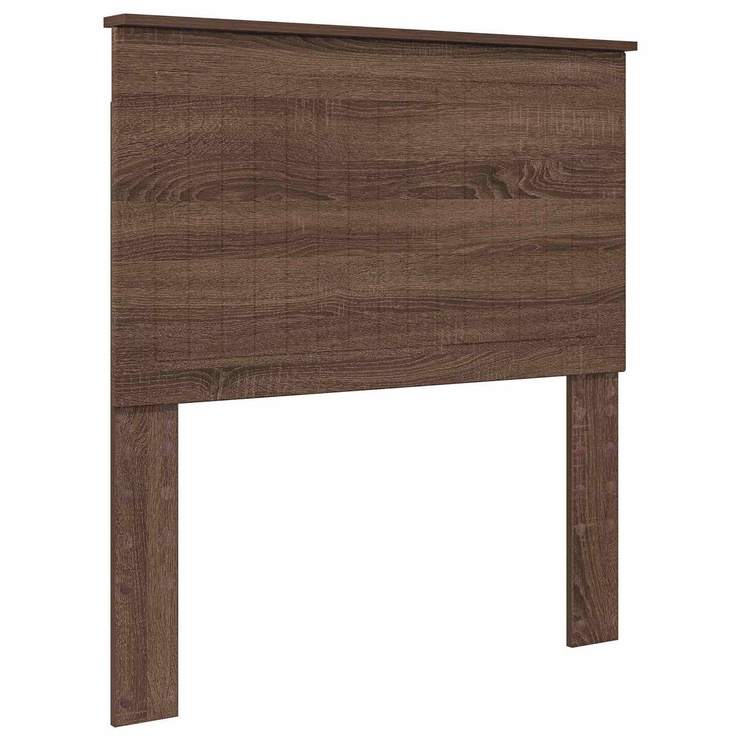 Kopfteil mit Kopfteil Braun Eichen-Optik 90 cm Holzwerkstoff