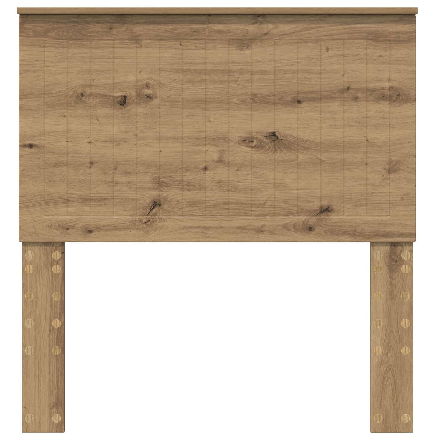 Kopfteil mit Kopfteil Artisan-Eiche 90 cm Holzwerkstoff