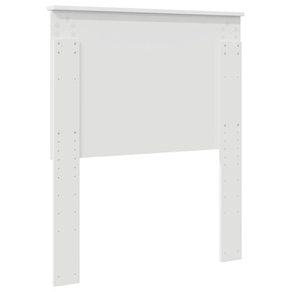 Kopfteil mit Kopfteil Weiß 80 cm Holzwerkstoff