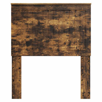 Kopfteil mit Kopfteil Geräucherte Eiche 80 cm Holzwerkstoff