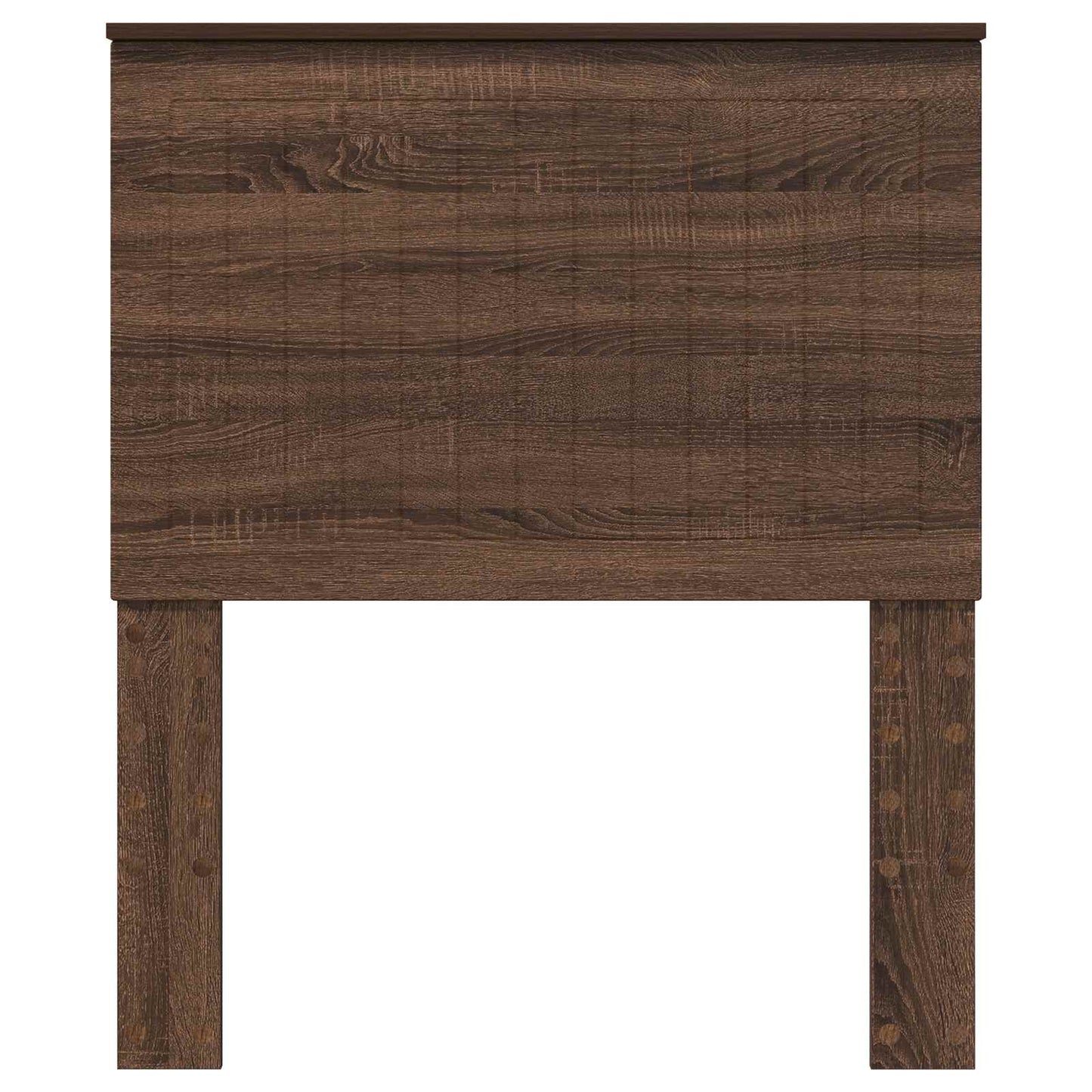 Kopfteil mit Kopfteil Braun Eichen-Optik 80 cm Holzwerkstoff