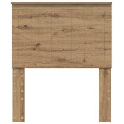 Kopfteil mit Kopfteil Artisan-Eiche 80 cm Holzwerkstoff