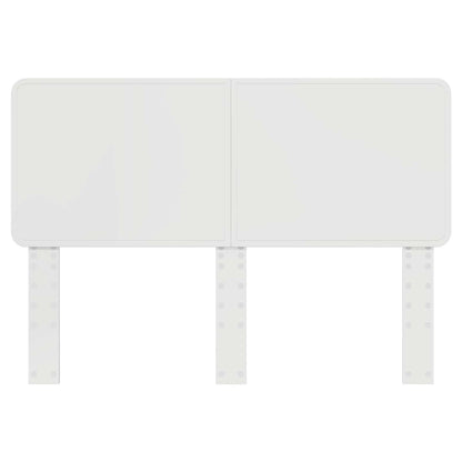 Kopfteil Glänzend Weiß 160 cm Holzwerkstoff