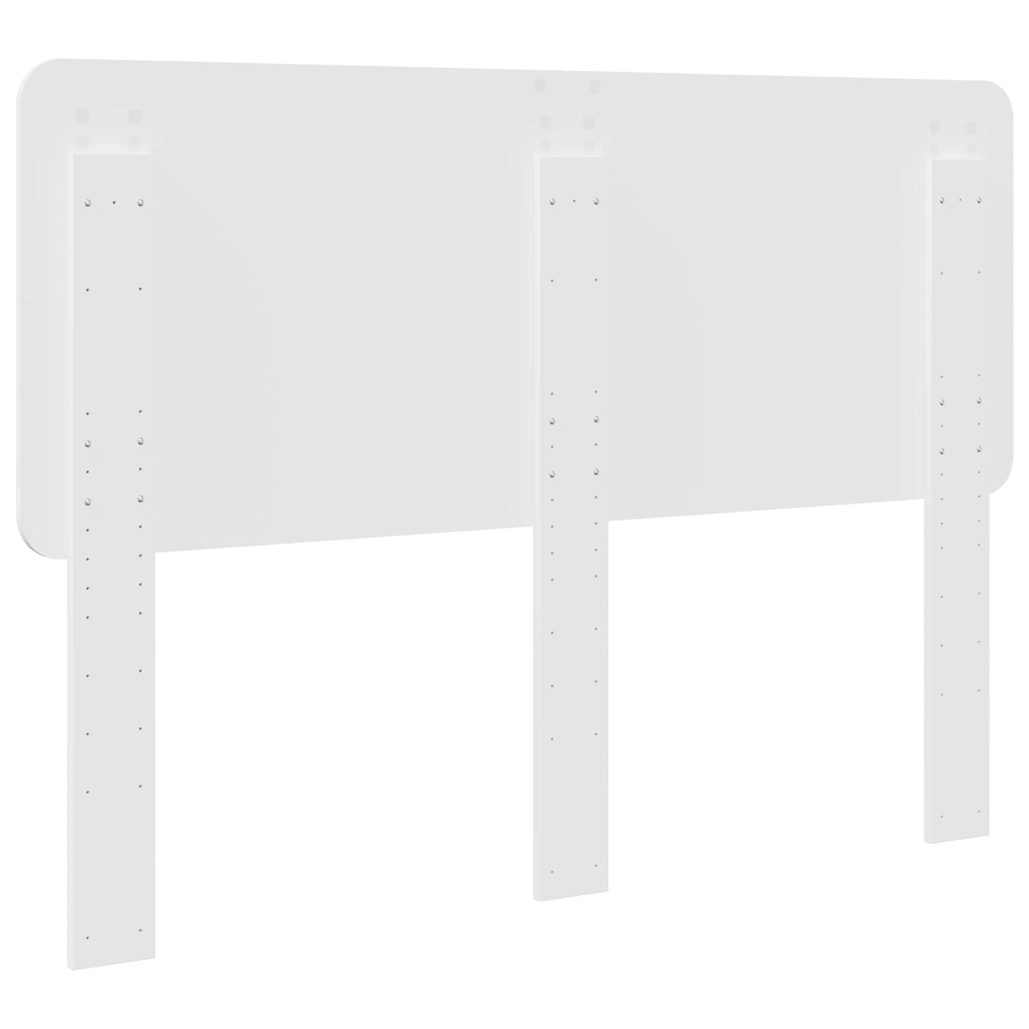 Kopfteil Weiß 140 cm Holzwerkstoff