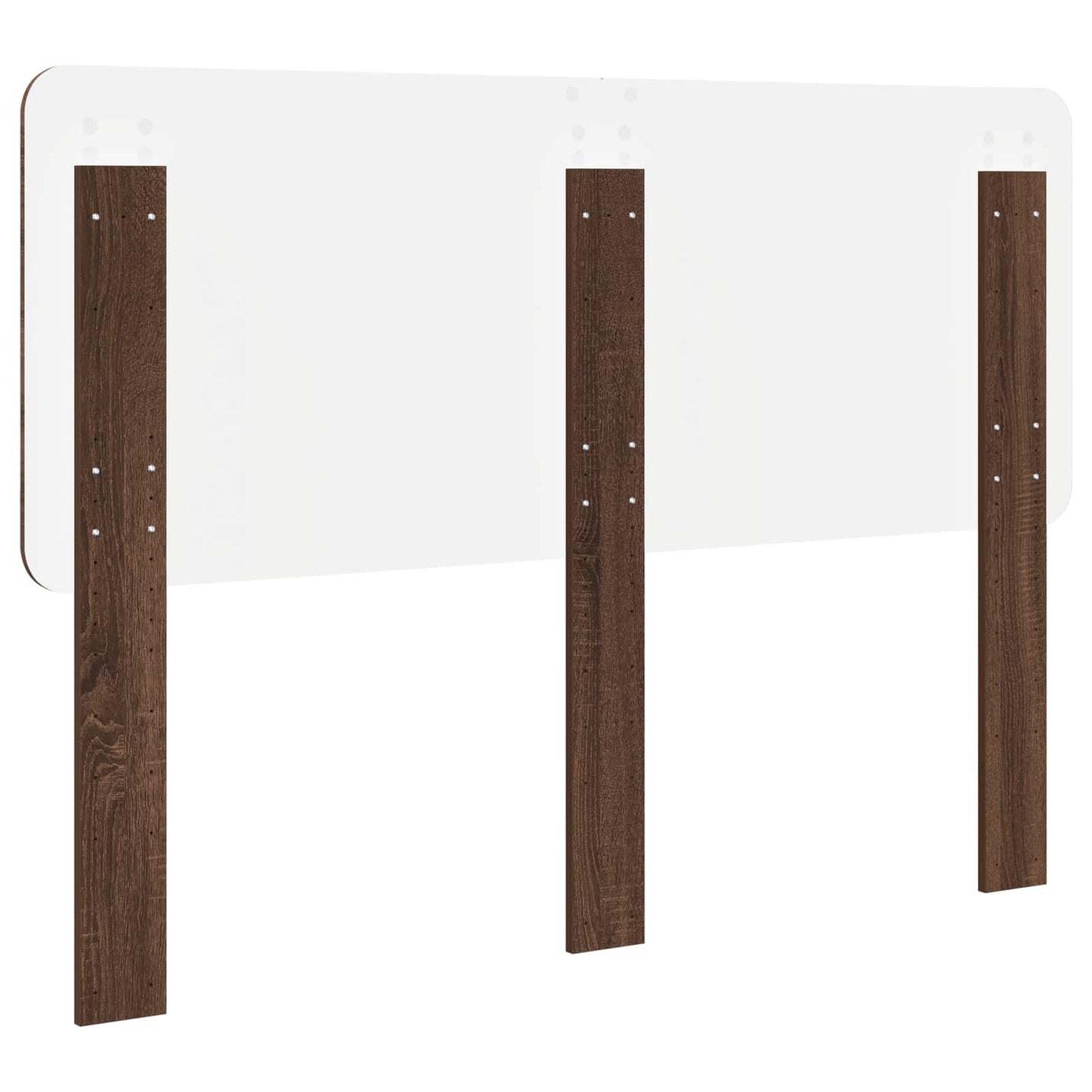 Kopfteil Braun Eichen-Optik 140 cm Holzwerkstoff