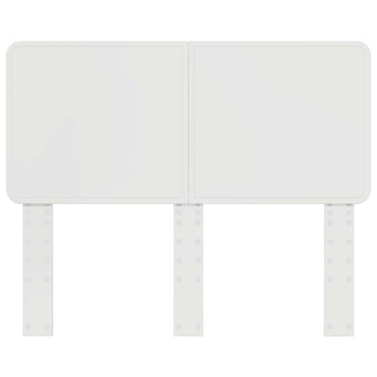 Kopfteil Weiß 135 cm Holzwerkstoff