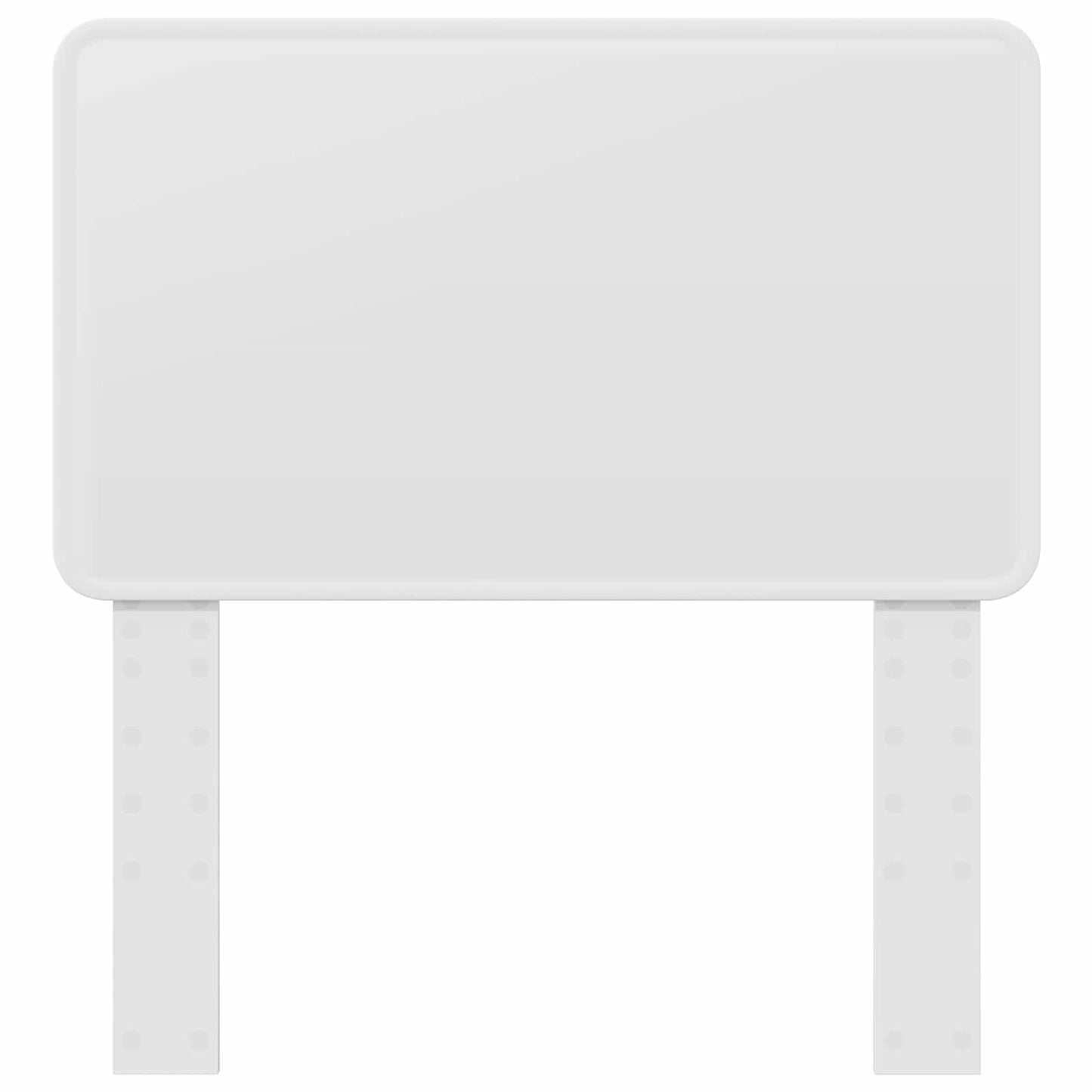 Kopfteil Weiß 100 cm Holzwerkstoff