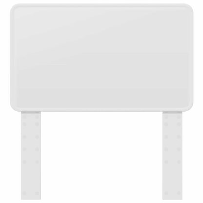 Kopfteil Weiß 100 cm Holzwerkstoff