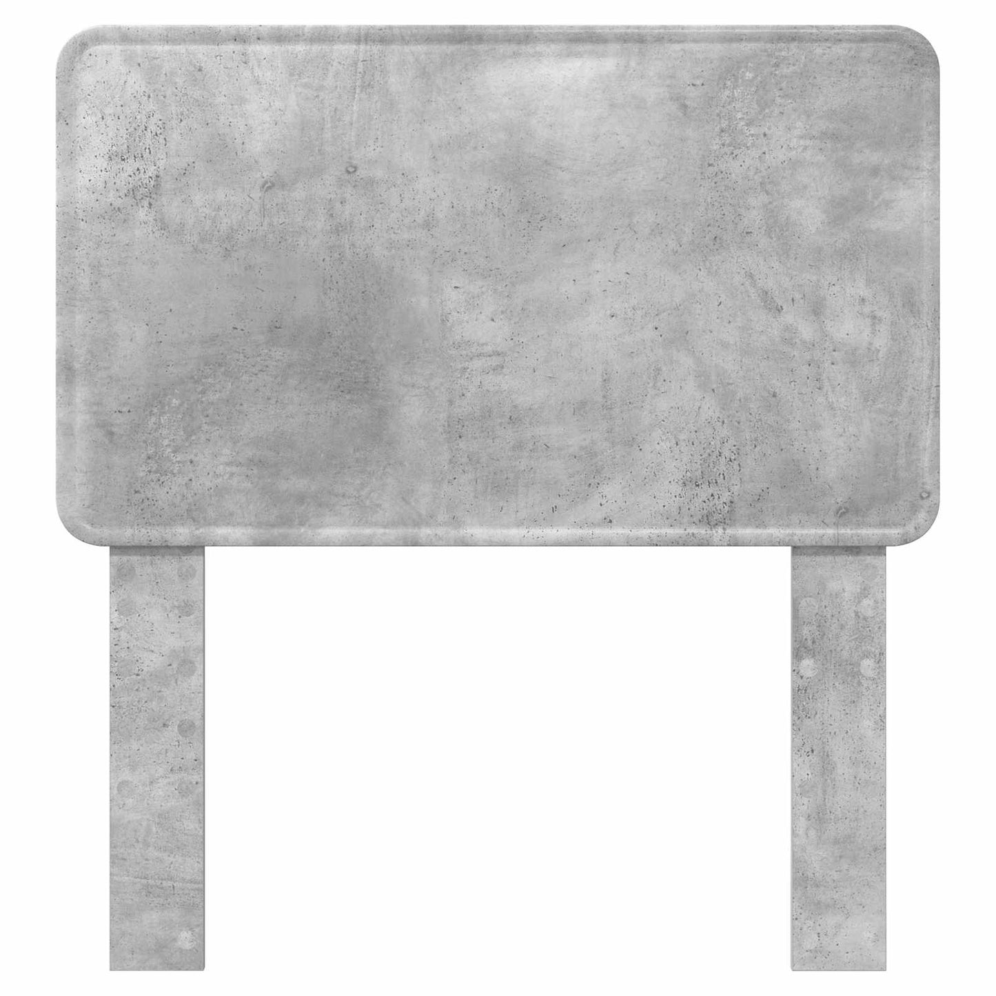 Kopfteil Beton Grau 100 cm Holzwerkstoff