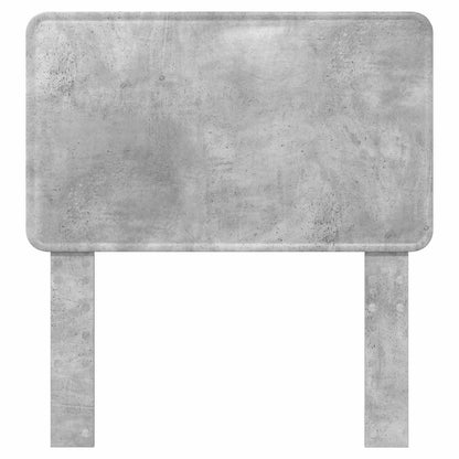 Kopfteil Beton Grau 75 cm Holzwerkstoff