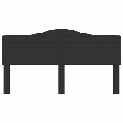 Kopfteil Schwarz Eichen-Optik 180 cm Holzwerkstoff