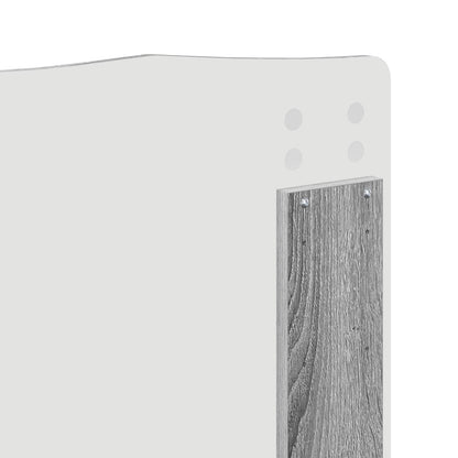 Kopfteil Graues Sonoma 180 cm Holzwerkstoff