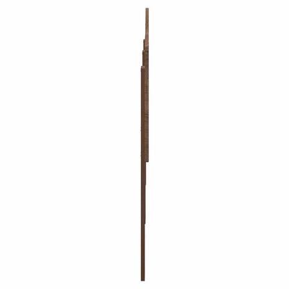 Kopfteil Braun Eichen-Optik 180 cm Holzwerkstoff