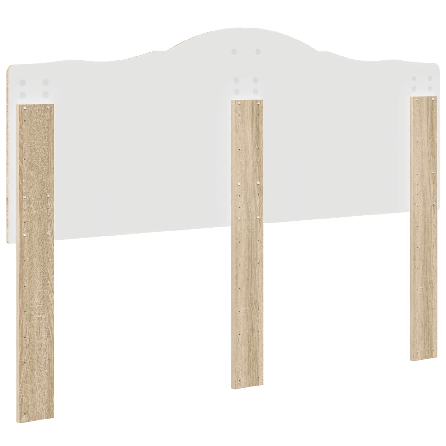 Kopfteil Sonoma-Eiche 140 cm Holzwerkstoff