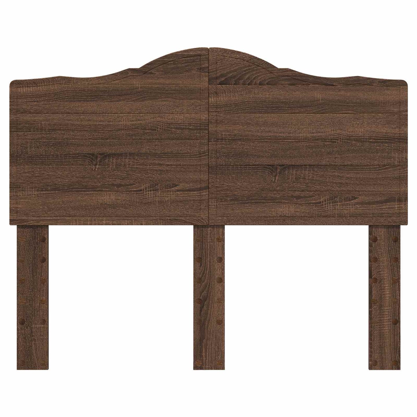 Kopfteil Braun Eichen-Optik 135 cm Holzwerkstoff