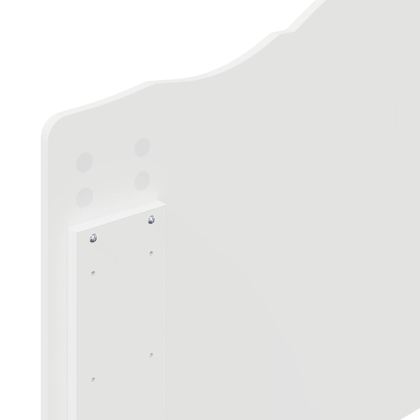 Kopfteil Weiß 75 cm Holzwerkstoff