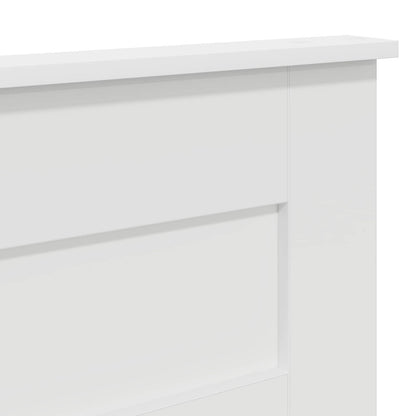 Kopfteil Weiß 140 cm Holzwerkstoff