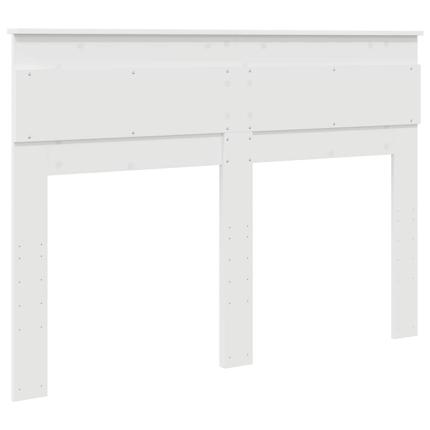 Kopfteil Weiß 140 cm Holzwerkstoff