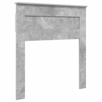 Kopfteil Beton Grau 80 cm Holzwerkstoff