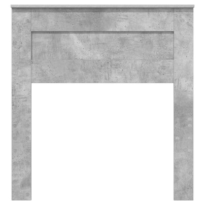 Kopfteil Beton Grau 75 cm Holzwerkstoff