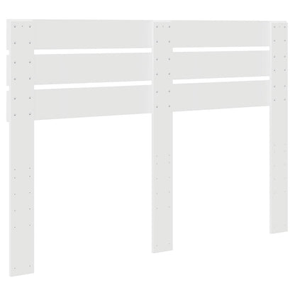 Kopfteil Weiß 150 cm Holzwerkstoff