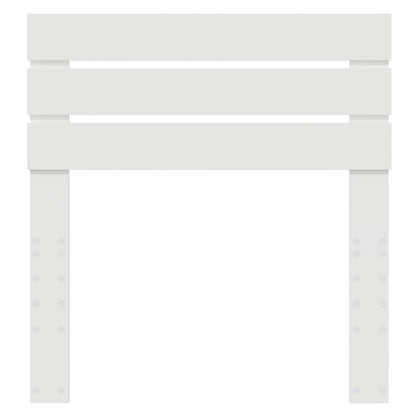 Kopfteil Weiß 75 cm Holzwerkstoff