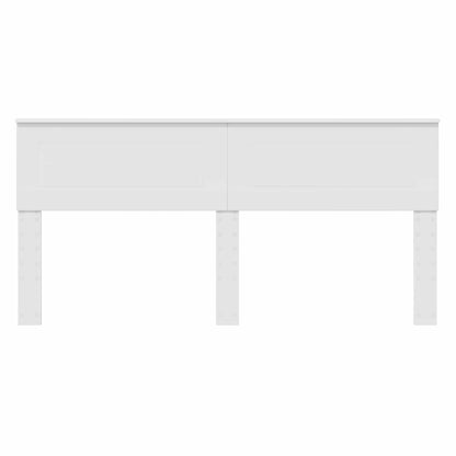 Kopfteil Weiß 180 cm Holzwerkstoff