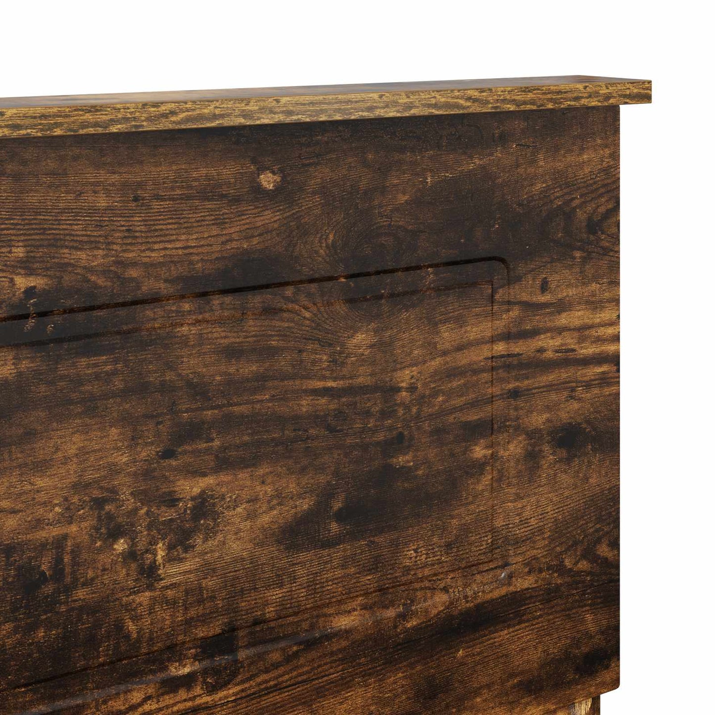 Kopfteil Geräucherte Eiche 180 cm Holzwerkstoff