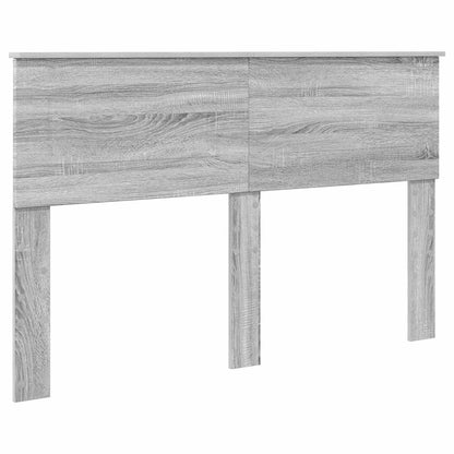 Kopfteil Graues Sonoma 160 cm Holzwerkstoff