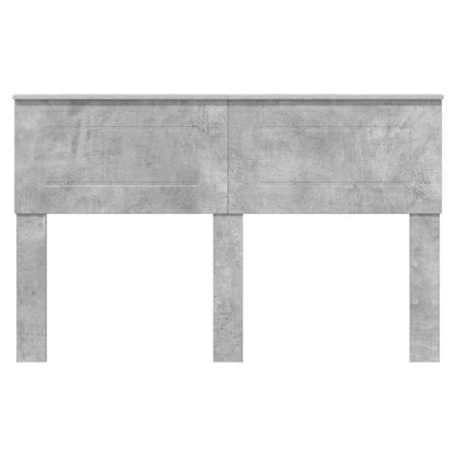 Kopfteil Beton Grau 150 cm Holzwerkstoff