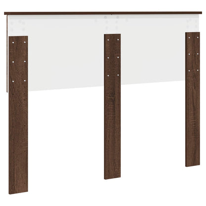 Kopfteil Braun Eichen-Optik 120 cm Holzwerkstoff