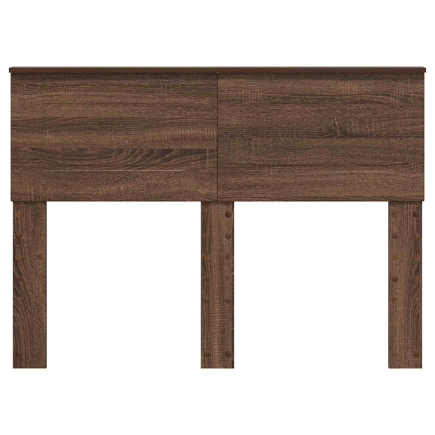 Kopfteil Braun Eichen-Optik 120 cm Holzwerkstoff