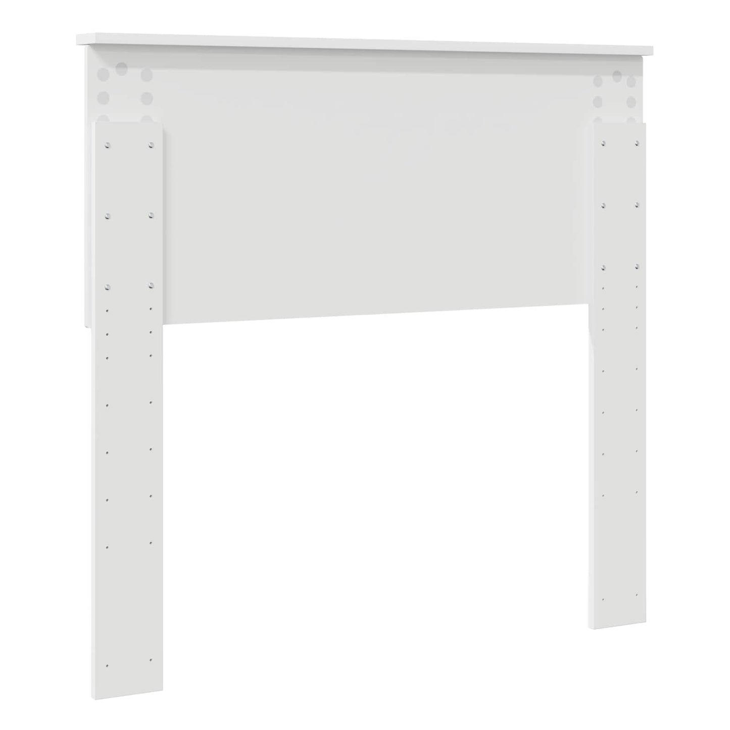 Kopfteil Weiß 100 cm Holzwerkstoff