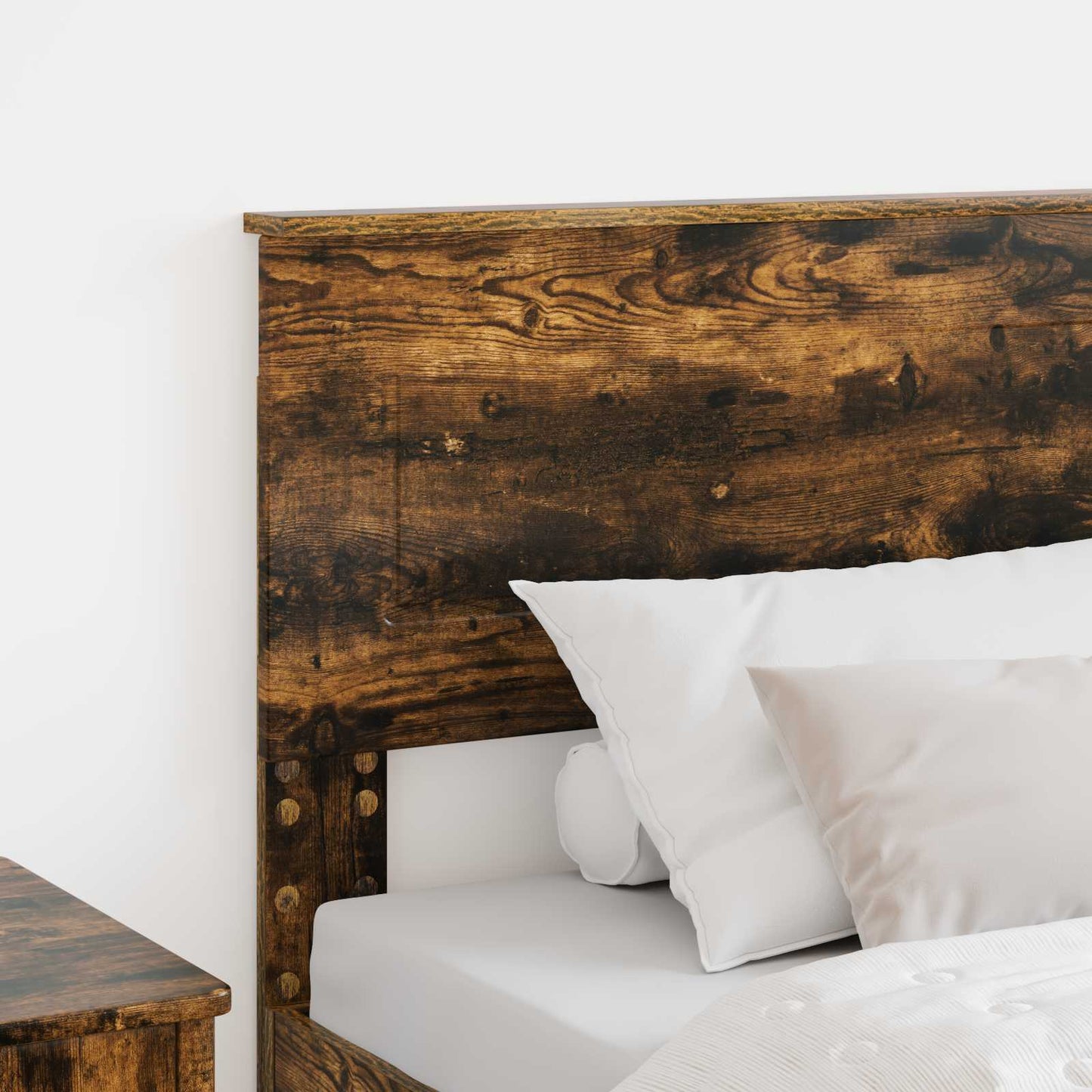 Kopfteil Geräucherte Eiche 100 cm Holzwerkstoff